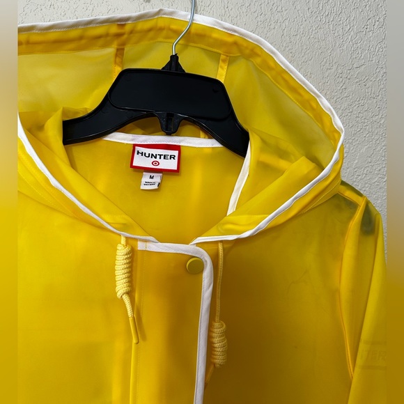 Yellow raincoat unisex Hunter New without tag. Size M. - Picture 2 of 11